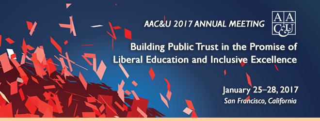Annual AAC&U conference logo 2017